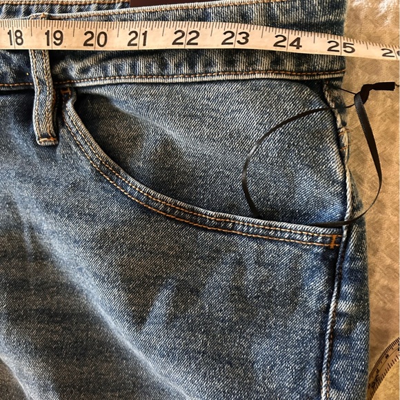 Ava & Viv Jorts Shorts Women Bermuda Cut Off High Rise Relaxed Fit Size 26 - Picture 8 of 10